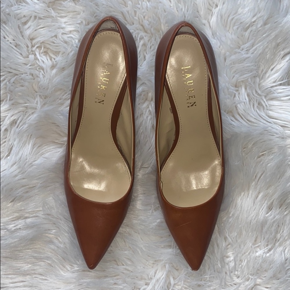 Lauren by Ralph Lauren Brown Heels